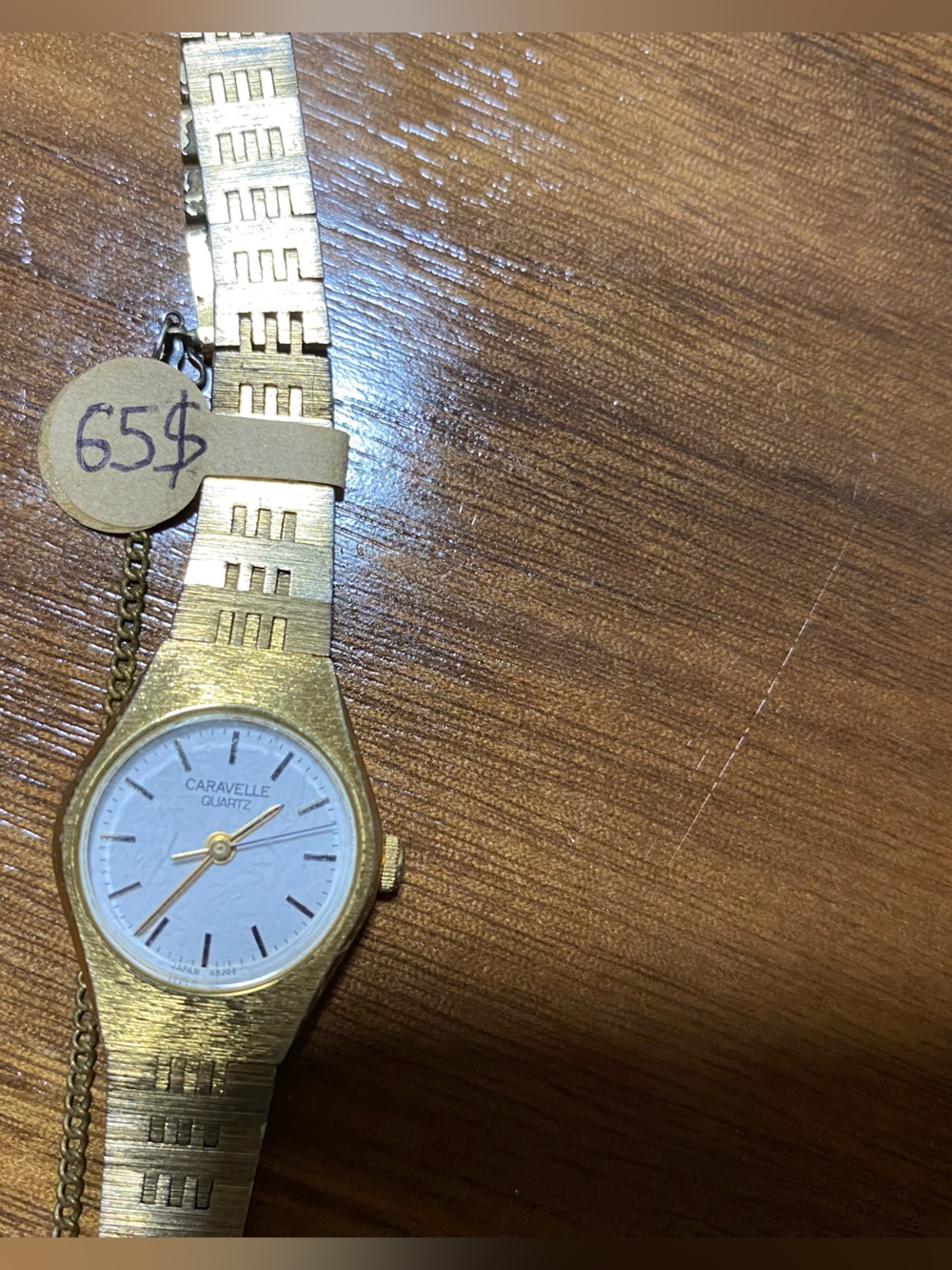 Caravelle Gold-Tone Women's Quartz Watch - Gold Bracelet